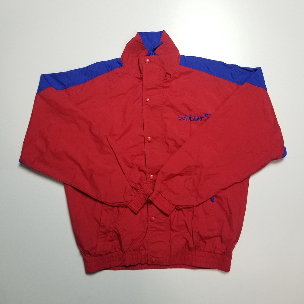 Sierra Sport windbreaker, blue/red